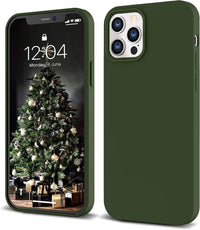 Silicone Case for Apple iPhone 15 Pro Max - Green