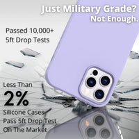 Silicone Case for Apple iPhone 14 Pro - Purple