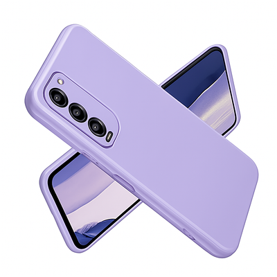 Silicone Case for TECNO Camon 18 - Purple