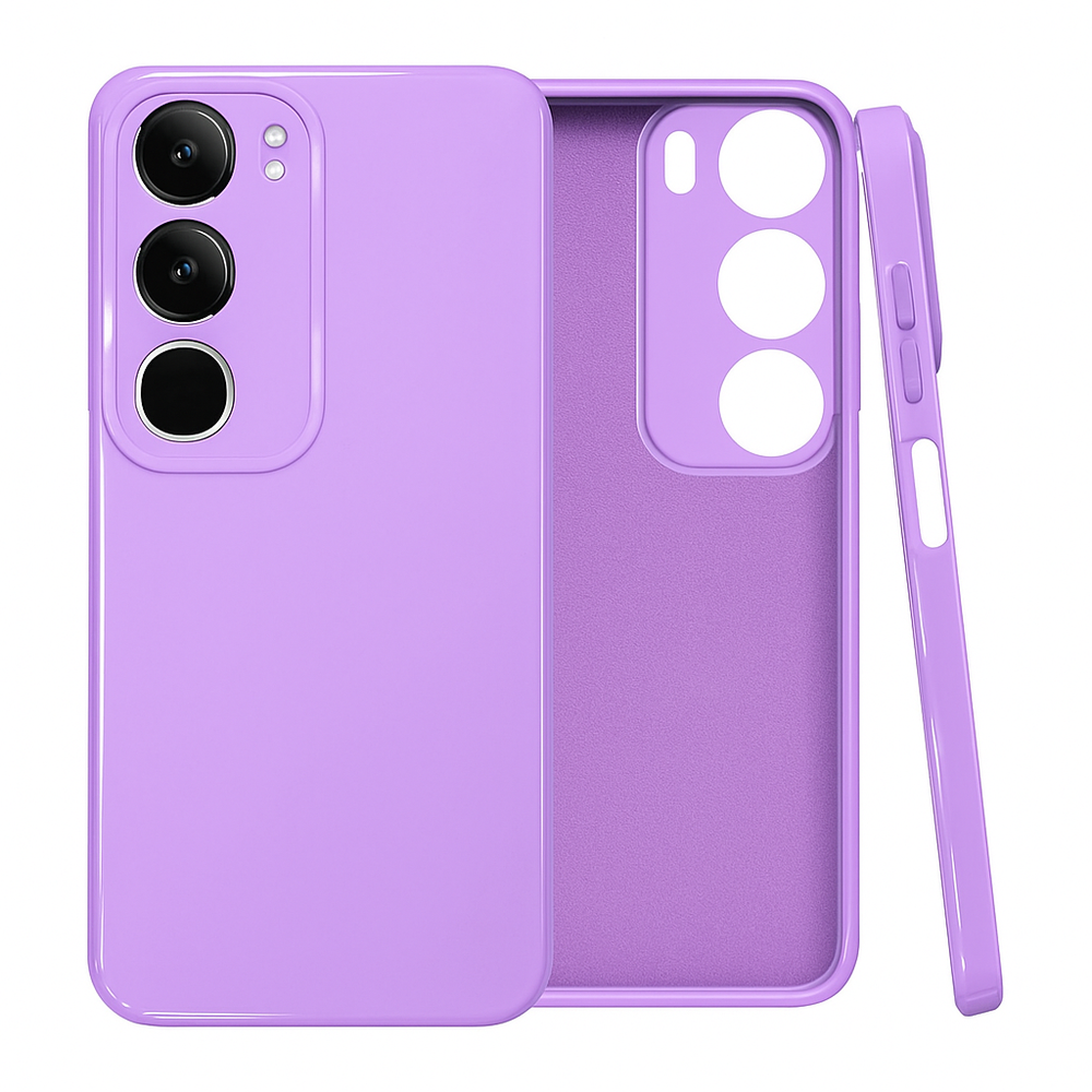 Silicone Case for vivo Y29 - Purple