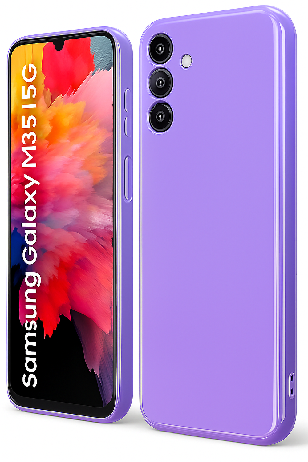 Silicone Case for Samsung Galaxy A16 - Purple