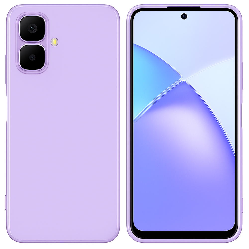 Silicone Case for TECNO Pop 10 - Purple