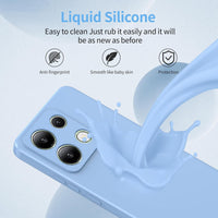 Silicone Case for Xiaomi Redmi Note 13 4G - Blue