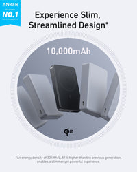 Anker MagGo 10K Slim – Qi2 certified 15W magnetic charging on iPhone