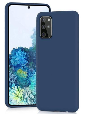 Silicone Case for Samsung Galaxy S20+ - Blue