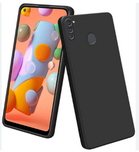 Silicone Case for Samsung Galaxy M11 - Black
