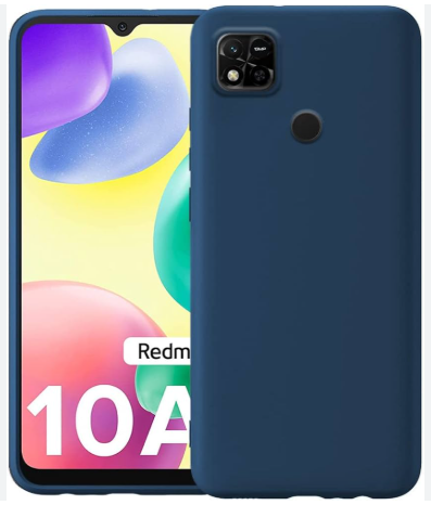 Silicone Case for Xiaomi Redmi 10A - Blue