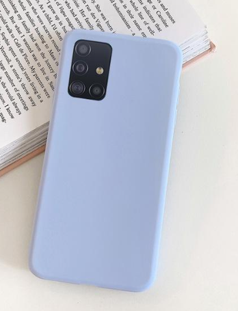 Silicone Case for Samsung Galaxy M31s - Blue