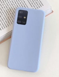 Silicone Case for Samsung Galaxy M31s - Blue