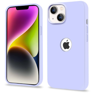 Silicone Case for iPhone 14 - Purple