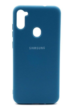 Silicone Case for Samsung Galaxy A11 - Blue