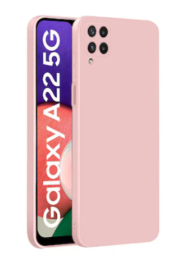 Silicone Case for Samsung Galaxy A22 5G - Pink