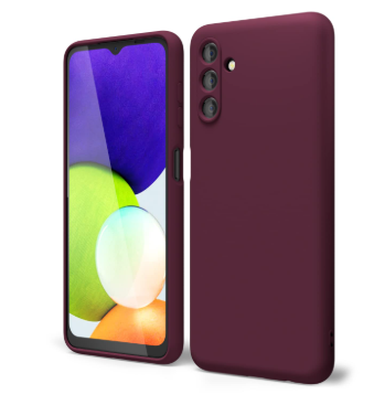 Silicone Case for Samsung Galaxy A13 5G - Burgundy