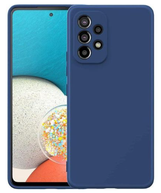 Silicone Case for Samsung Galaxy A72 - Blue
