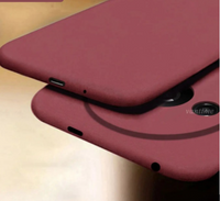 Silicone Case for Xiaomi Redmi A3x - Burgundy