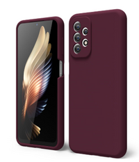 Silicone Case for Samsung Galaxy A23 5G - Burgundy