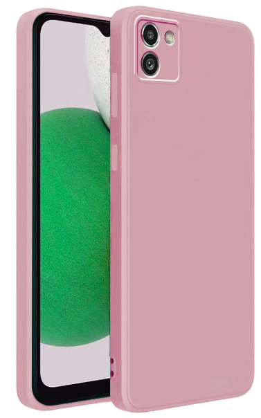 Silicone Case for Samsung Galaxy A03 - Pink
