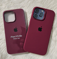 Silicone Case for iPhone 12 - Maroon