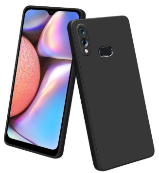 Silicone Case for Samsung Galaxy A10s - Black