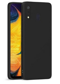 Silicone Case for Samsung Galaxy A30 - Black