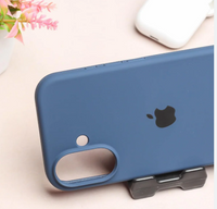 Silicone Case for iPhone 16 - Blue