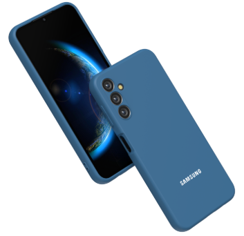 Silicone Case for Samsung Galaxy A15 5G - Blue