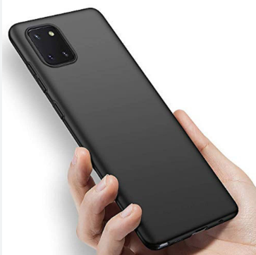 Silicone Case for Samsung Galaxy A81 - Black