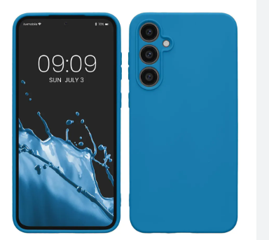 Silicone Case for Samsung Galaxy A14 - Blue