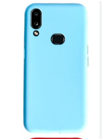 Silicone Case for Samsung Galaxy A10s - Blue