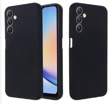 Silicone Case for Samsung Galaxy A25 5G - Black