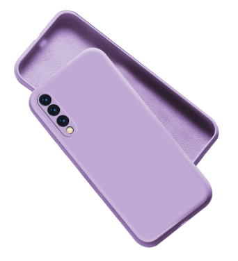 Silicone Case for Samsung Galaxy A30s - Purple