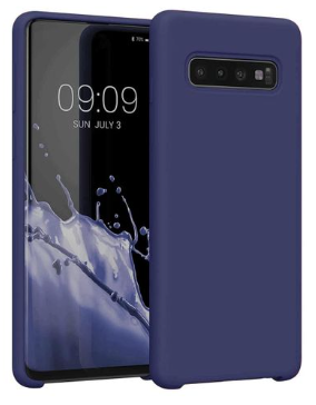 Silicone Case for Samsung Galaxy S10+ - Blue