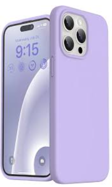 Silicone Case for iPhone 16 Pro Max - Purple