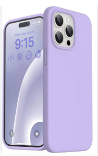 Silicone Case for iPhone 16 Pro - Purple