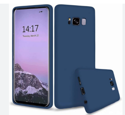 Silicone Case for Samsung Galaxy S8 Plus - Blue