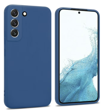 Silicone Case for Samsung Galaxy S22 - Blue