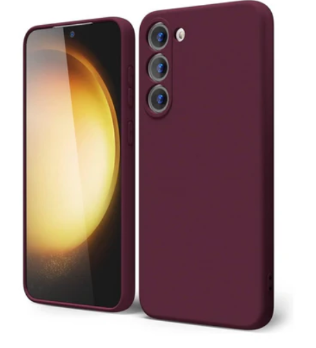 Silicone Case for Samsung Galaxy M34 5G - Burgundy