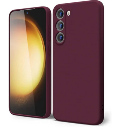 Silicone Case for Samsung Galaxy M34 5G - Burgundy