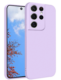 Silicone Case for Samsung Galaxy S21 Ultra - Purple