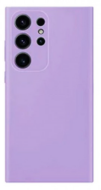 Silicone Case for Samsung Galaxy S24 Ultra - Purple