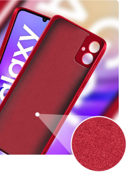 Silicone Case for Samsung Galaxy A05 - Maroon