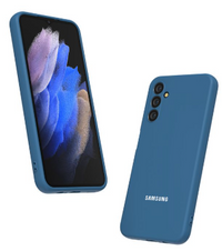 Silicone Case for Samsung Galaxy S24+ - Blue