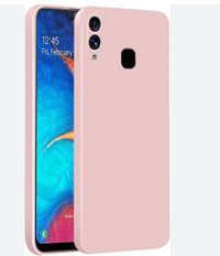Silicone Case for Samsung Galaxy A20 - Pink