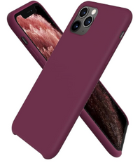 Silicone Case for iPhone 11 Pro - Maroon