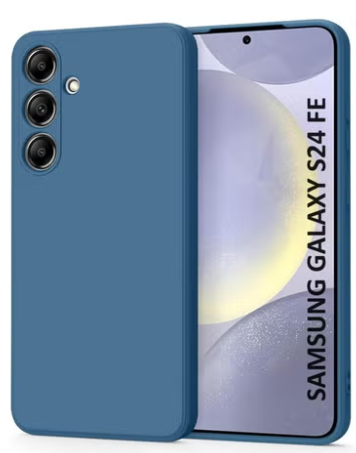 Silicone Case for Samsung Galaxy S24 FE - Blue