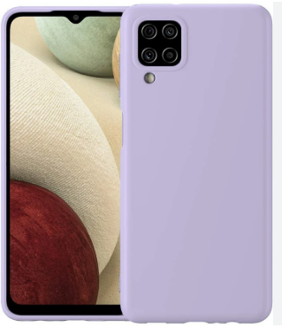 Silicone Case for Samsung Galaxy A22 - Purple