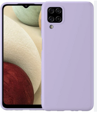Silicone Case for Samsung Galaxy A22 - Purple