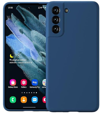 Silicone Case for Samsung Galaxy S21 FE - Blue