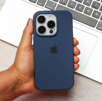 Silicone Case for iPhone 16 Pro - Blue