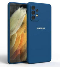 Silicone Case for Samsung Galaxy A52 - Blue